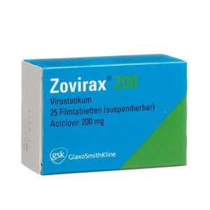 Zovirax aciclovir 200 mg  kopen